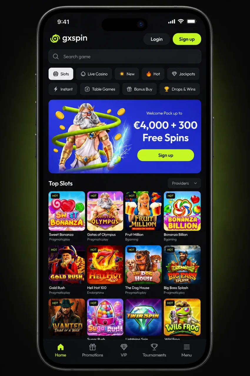 Gxspin Casino — Officiële Website Nederland
