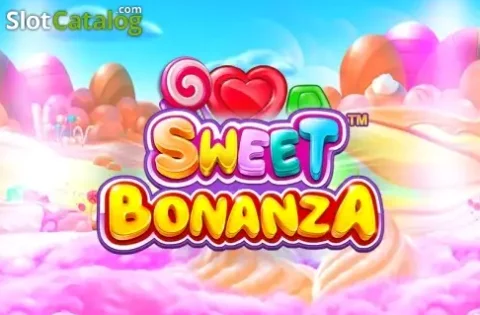 Snoep en fruit op roze achtergrond